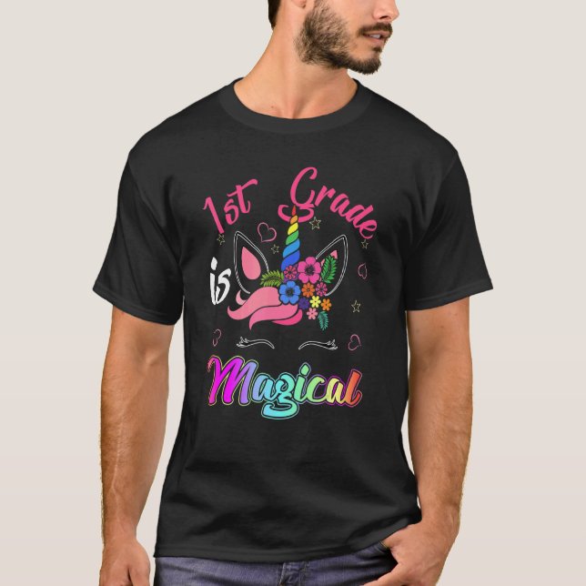 Första Klass är Magic Back to school 1:a Klass, FN T Shirt (Framsida)