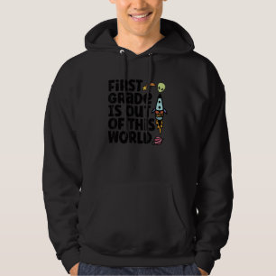 Första Klass är ute ur denna värld Hoodie