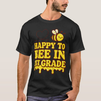 Första Klass Back to school 1:a Klass Bee Shirt Ki T