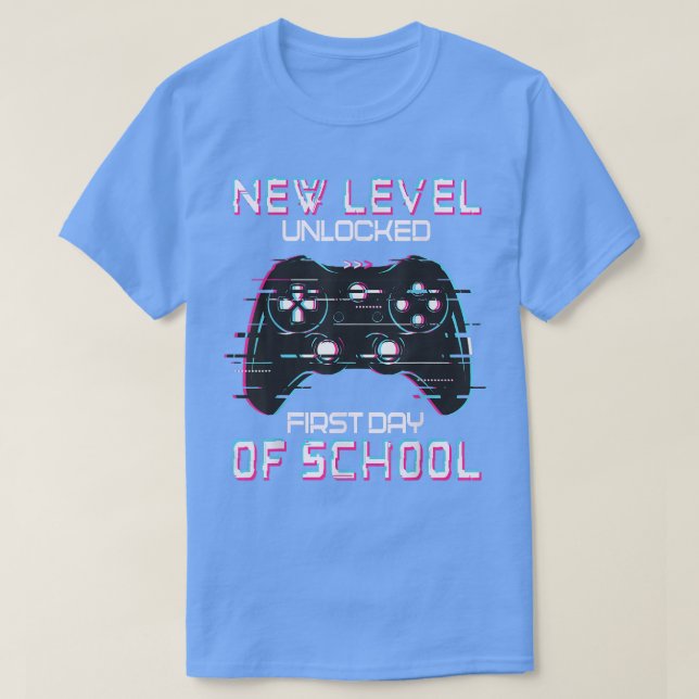 Första Klass back to school 2022 Min första dag i  T Shirt (Design framsida)