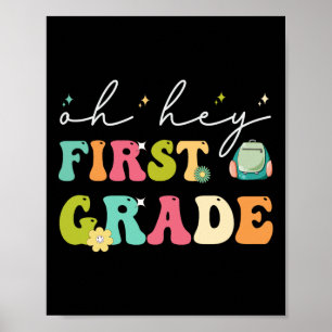 Första Klass Back to school Poster