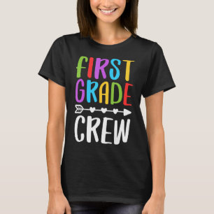 Första Klass-besättningen 1:a Klass-lärarstudier S T Shirt