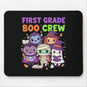 Första Klass Boo Crew Cute Halloween Clroom Design Musmatta