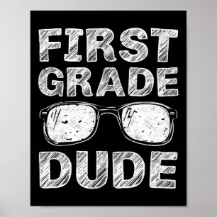 Första Klass-dagen då skolelever gav sig tillbaka Poster