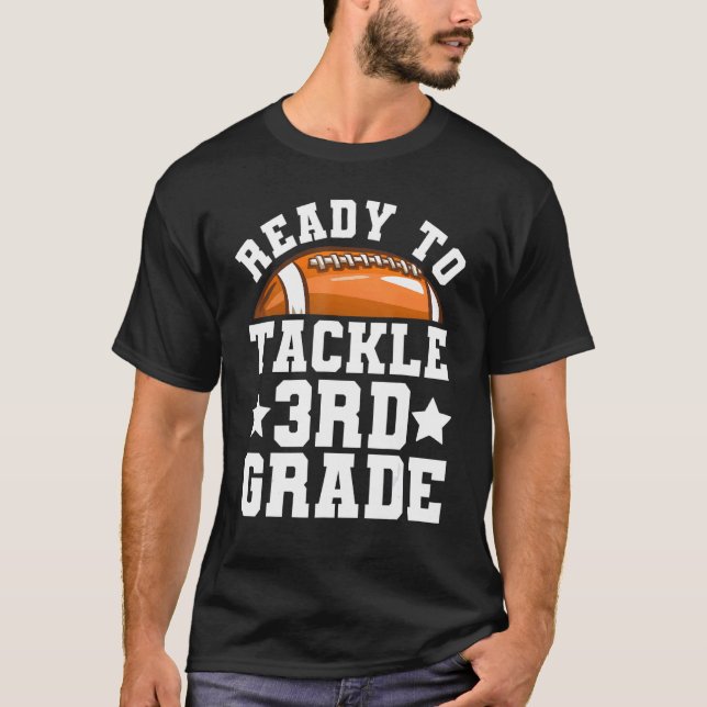 Första Klass-dagen för Redot i skolan T Shirt (Framsida)
