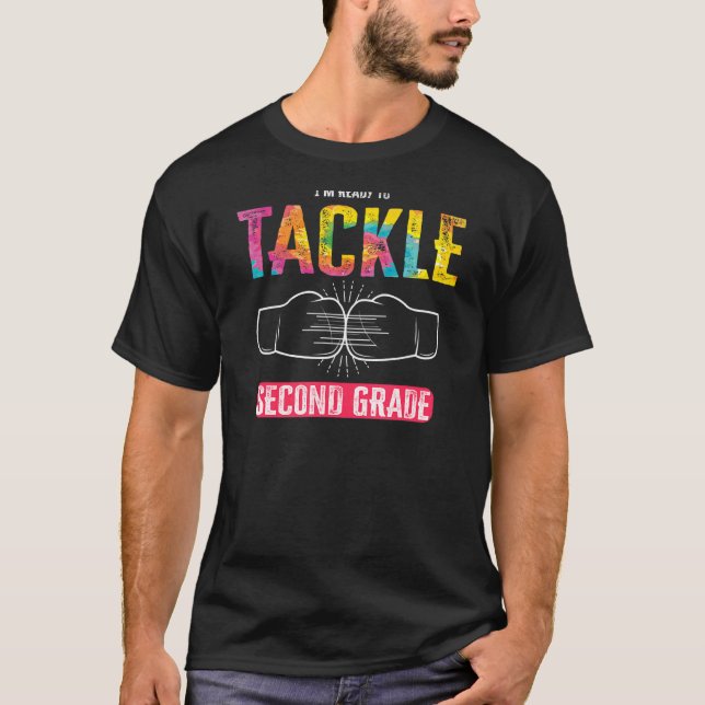 Första Klass-dagen i Back to school T Shirt (Framsida)