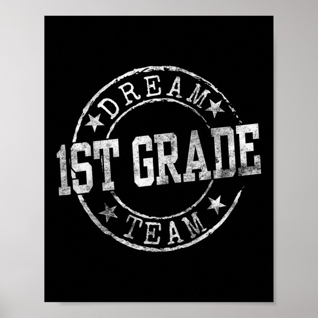 Första Klass-drömteamet första dagen av 1:a Klass  Poster (Framsidan)