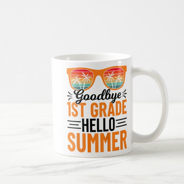 Första Klass Hej Sommaren 3 Kaffemugg (Höger)