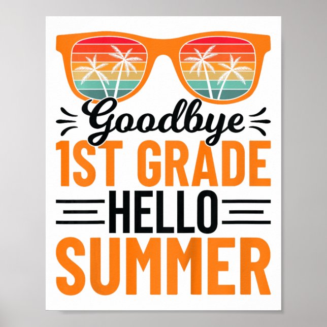 Första Klass Hej Sommaren 3 Poster (Framsidan)