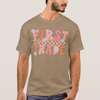 Första klass lärare Retro Vintage 1:a klass lärare T Shirt