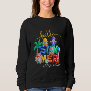 Första Klass-läraren Hej sommaren i S T Shirt