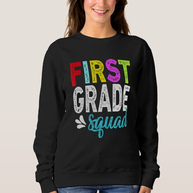 Första Klass-läraren Student T Shirt (Framsida)