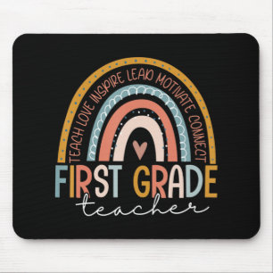 Första Klass-läraren Teach Kärlek Inspire Boho Rai Musmatta