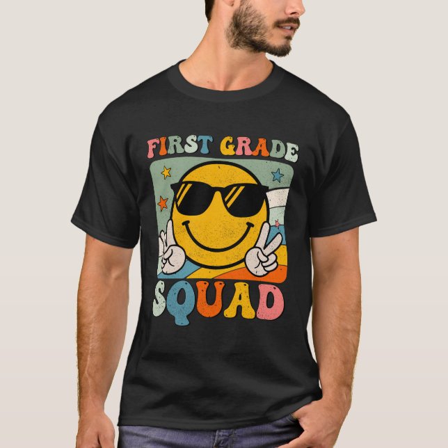 Första Klass-läraren vid Klass-torget, Student, ba T Shirt (Framsida)