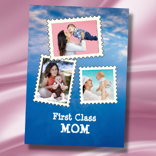 Första klass MOM Bästa mamman någonsin 3 anpassad Kort