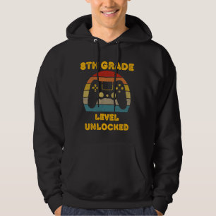 Första Klass-nivån olåst 8:e Klass Studenter Vide Hoodie
