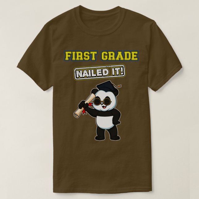 Första Klass njöt den primära grundskolan 2 T Shirt (Design framsida)