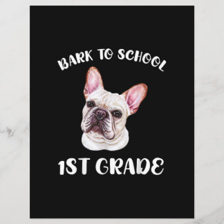 Första klass-noteringen för söt fransk-bulldog rol