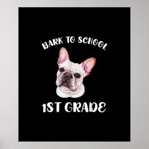 Första klass-noteringen för söt fransk-bulldog rol poster