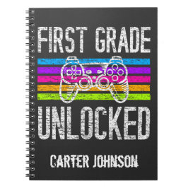 Första Klass olåst Back to school Personlig N Anteckningsbok