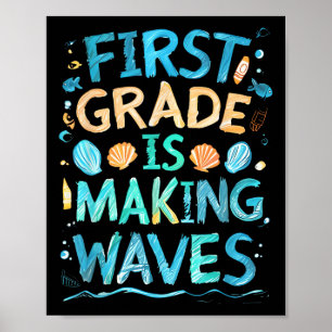 Första Klass Skapar Vinkara Back to school-barn oc Poster