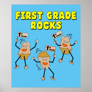 Första Klass Sten Poster