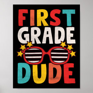Första Klass-stubben första dagen i Student K Poster
