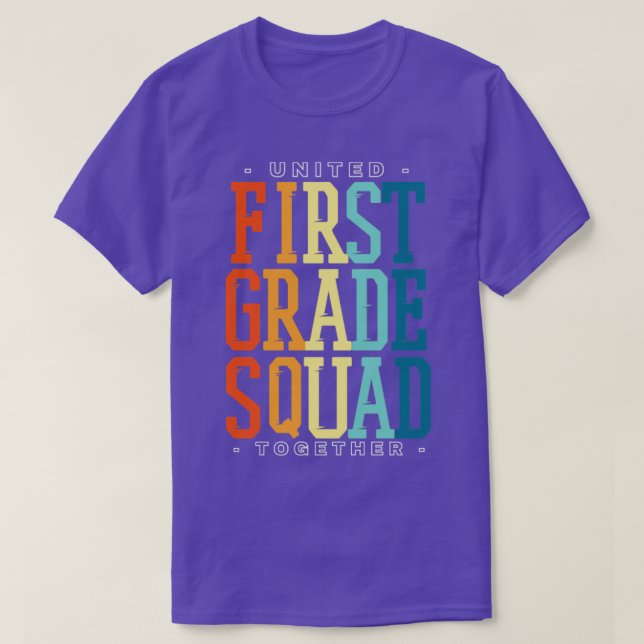 Första klass t shirt (Design framsida)