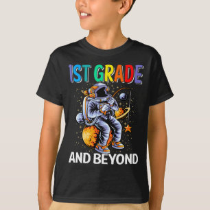 Första Klass Tee Back to school Spaceman Space Äls