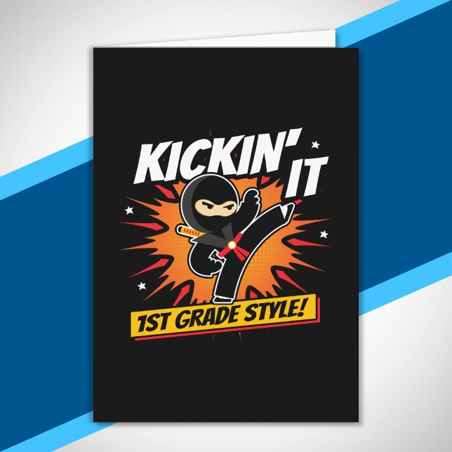 Första klass - tillbaka till skolan - 1:a klass kort (Skapare uppladdad)