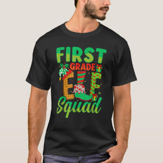 Första Klass Tomtepatrullen Jul 1:a Klass Lärare C T Shirt