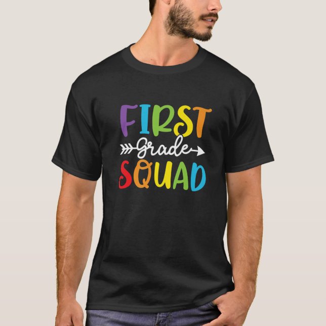 Första Klass-torget, första Klass-läraren Studente T Shirt (Framsida)