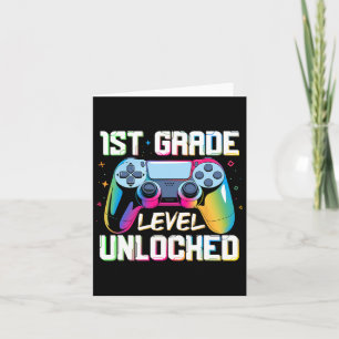 Första Klass, upplåst Back to school Kort