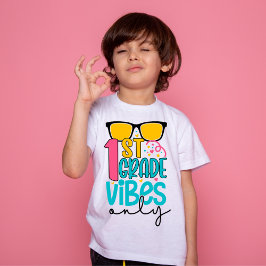 Första Klass Vibes Endast Back to school T Shirt