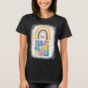 Första Klass Vibes Shirt, förste lärare T Shirt