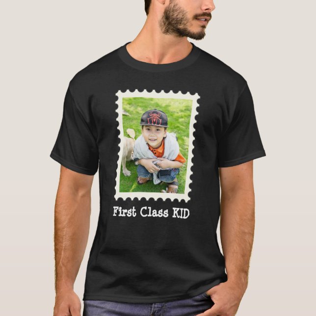 Första klassens KID-foto, bästa Kid någonsin, anpa T Shirt (Framsida)