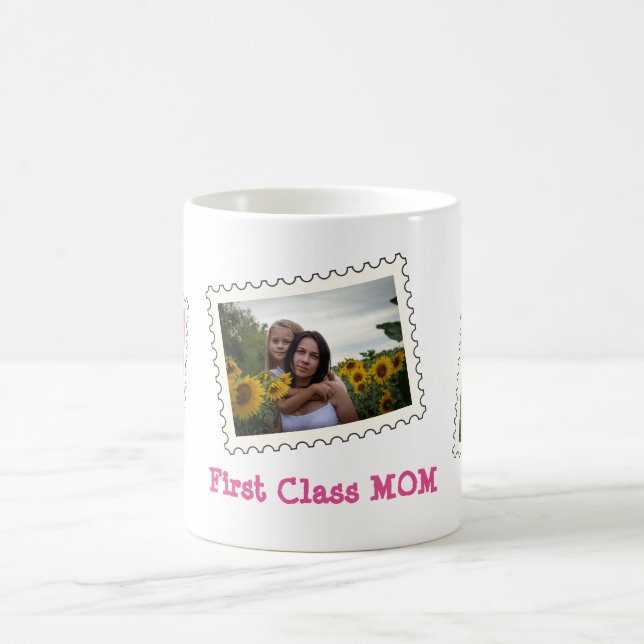 Första klassens MAMMA bästa MAMMA någonsin, 3-anpa Kaffemugg (Center)