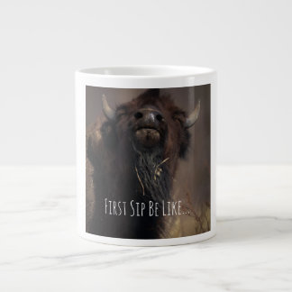 Första klippet! jumbo mugg