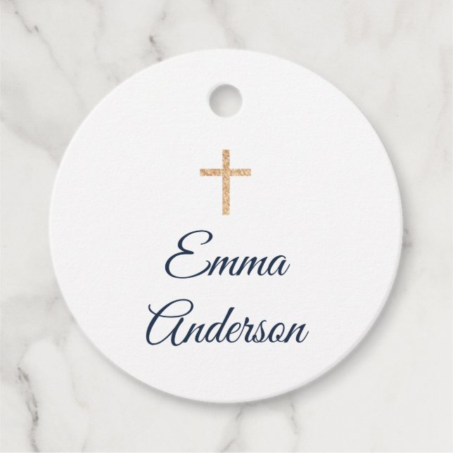 Första kommissionen, Baptismflottan och Eleganten  Gåvor Etiketter (Framsida)