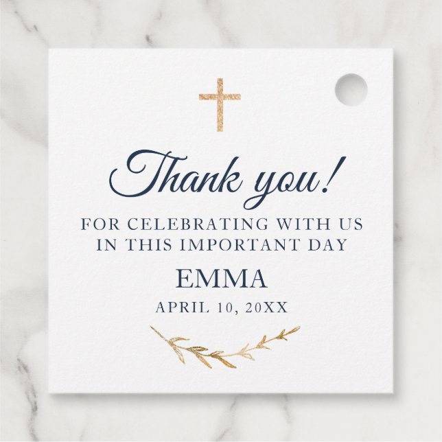 Första kommissionen, Baptismflottan och Eleganten  Gåvor Etiketter (Baksida)