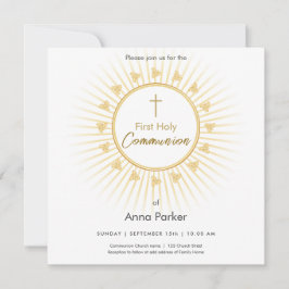 Första kommissionen Guld med Kor, inbjudan