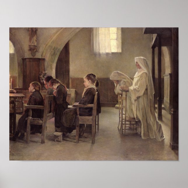 Första kommissionens Kväll före 1890 Poster (Framsidan)