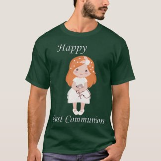 Första kommunens ständiga Rödhårig Girl T Shirt