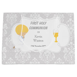 Första kommunfullmäktige Blonde Boy Silver Damask