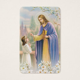 Första kommunfullmäktige Prayers | Flickor, samfun Visitkort