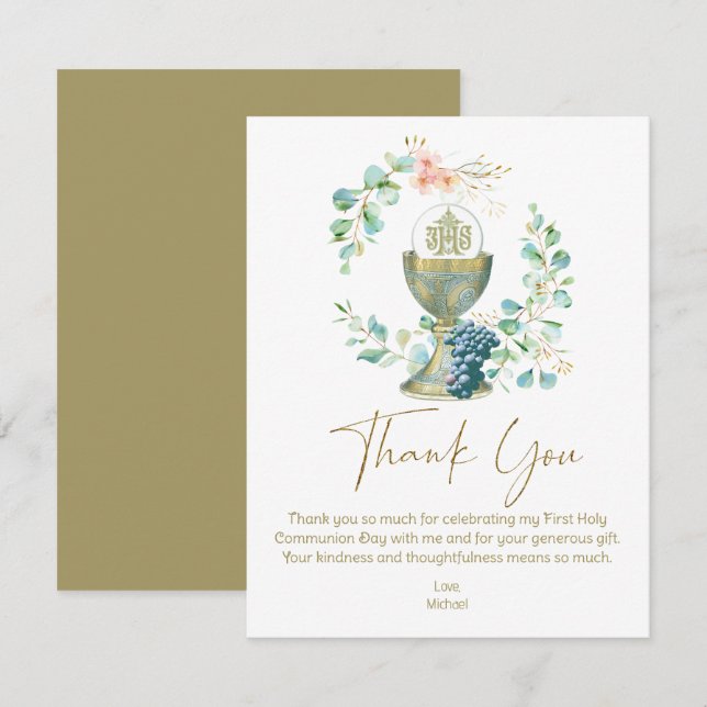 Första kommunfullmäktige Tack Eucalyptus (Fram/baksida)