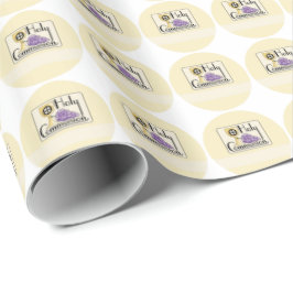 Första Kommunion Druvor och Kopp, Anpassningsbar Presentpapper