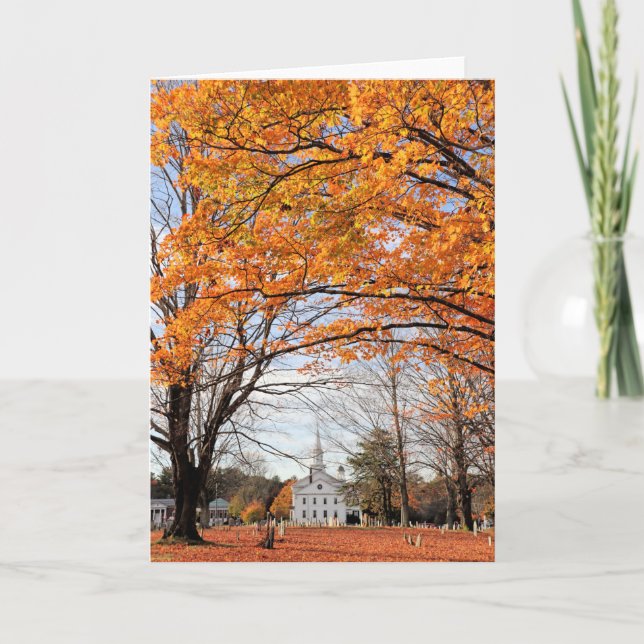 Första kongregationella kyrkan Hannover Kort (Framsida)