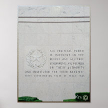 Första konstitutionen, Texas, 1845 QUOTE