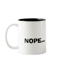 "Första koppen" tvåtons kaffemugg